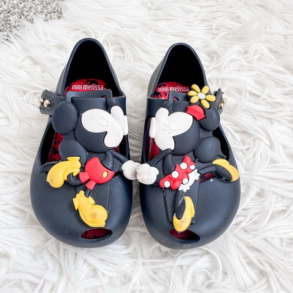 Mini Melissa Other - Mini Melissa | Kissing Mickey & Minnie Toddler Shoes